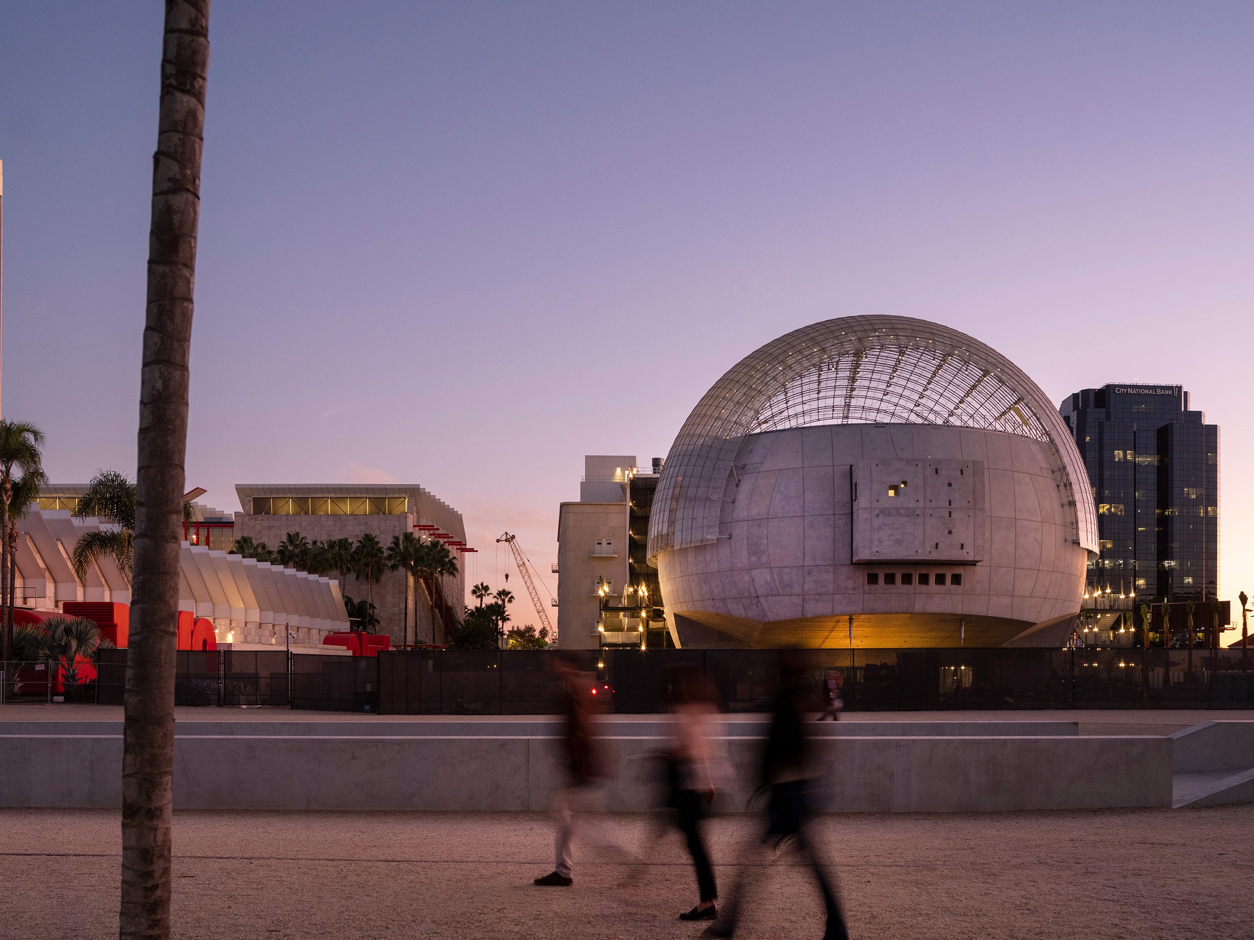 Blurred People In Front Of AMMP